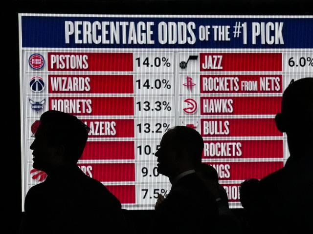 Hawks win NBA lottery in year where there's no clear choice for No. 1 pick :: WRALSportsFan.com