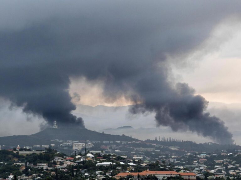 How is the violent unrest in New Caledonia impacting global nickel prices?