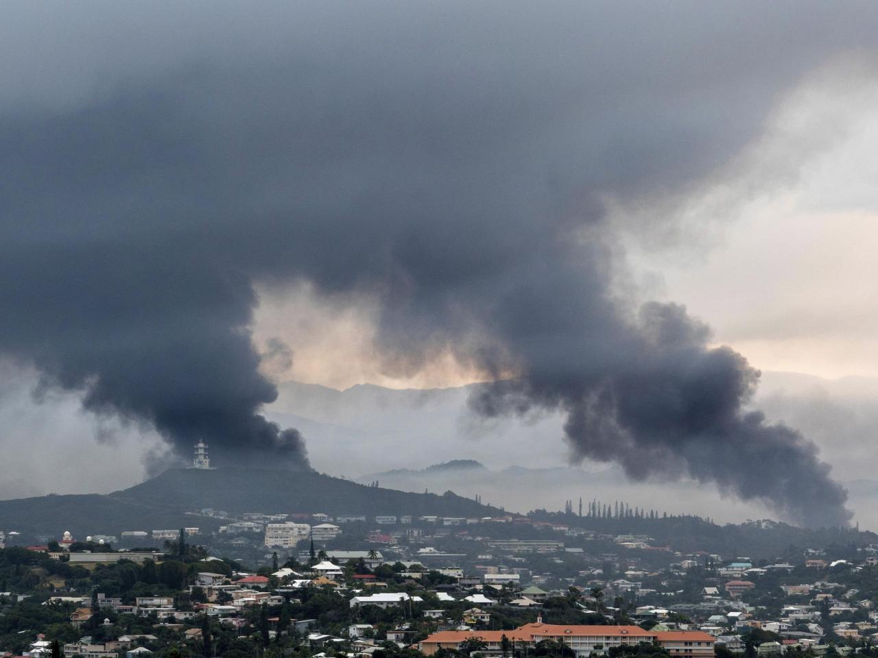 How is the violent unrest in New Caledonia impacting global nickel prices?