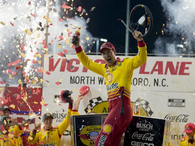 Joey Logano dominates All-Star Race, takes home $1 million prize at North Wilkesboro Speedway :: WRALSportsFan.com