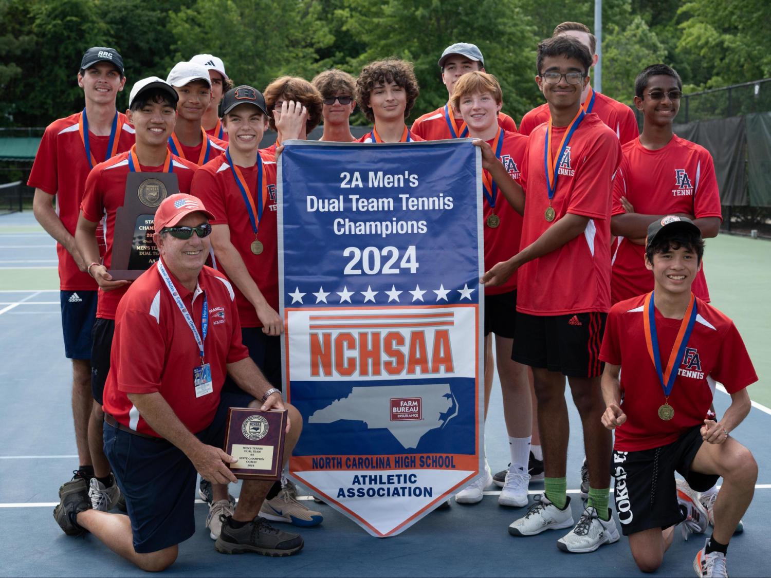 Sison named MVP as Franklin Academy beats Pine Lake Prep for first boys tennis title