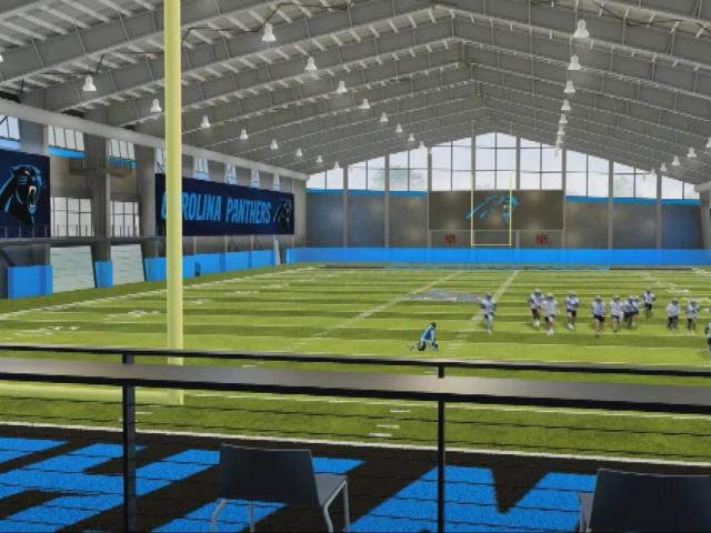 Charlotte leaders approve plans for Carolina Panthers practice facility upgrades :: WRALSportsFan.com