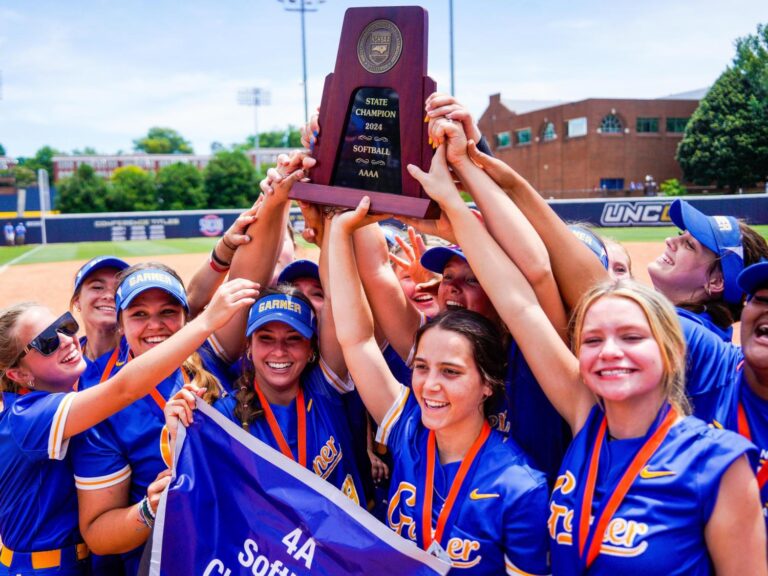 Garner sweeps Weddington to win 4A softball state championship