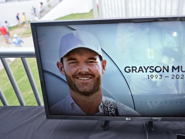 Grayson Murray is remembered for his kindness during a player ceremony at the Memorial :: WRALSportsFan.com