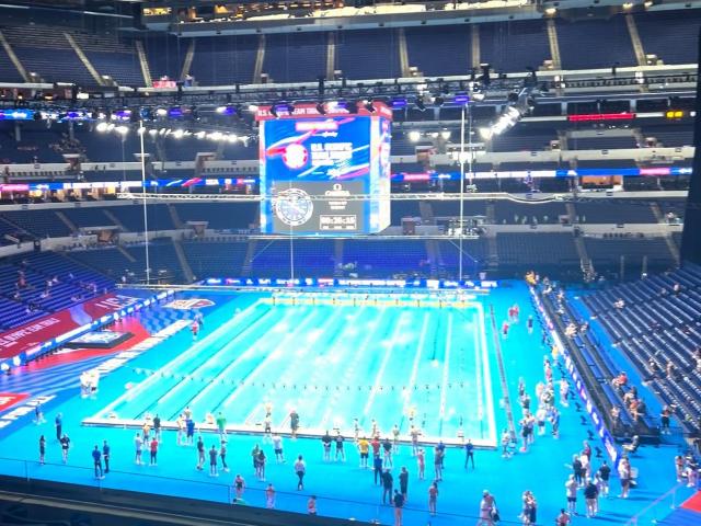 In Indy, Super Bowl venue is home to USA Swimming Olympic Trials :: WRALSportsFan.com