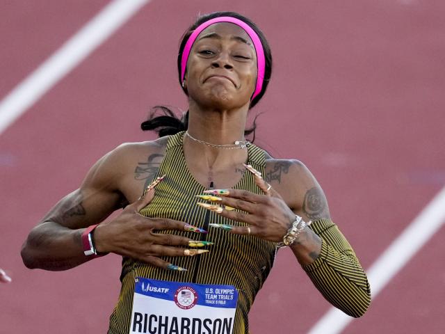 Sha'Carri Richardson sprints onto US Olympic team after winning 100 in 10.71 seconds :: WRALSportsFan.com