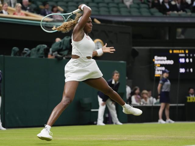 Coco Gauff can't get a new game plan at Wimbledon and loses to Emma Navarro :: WRALSportsFan.com