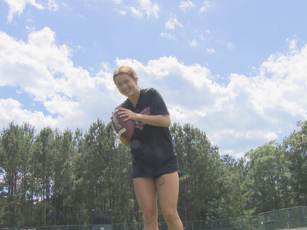 Extra Effort: Abbey Kennedy blazes trail as first Middle Creek flag football QB