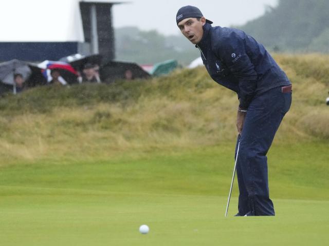 Horschel leads British Open on wild day of rain and big numbers at Royal Troon :: WRALSportsFan.com