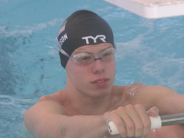 Inspiration is in the eye of the beholder for Paralympic swimmer Evan Wilkerson :: WRALSportsFan.com