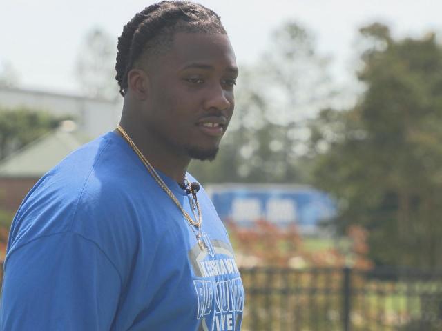 Keeshawn Silver strives to be role model for Rocky Mount youth through "Big Kountry" camp :: WRALSportsFan.com