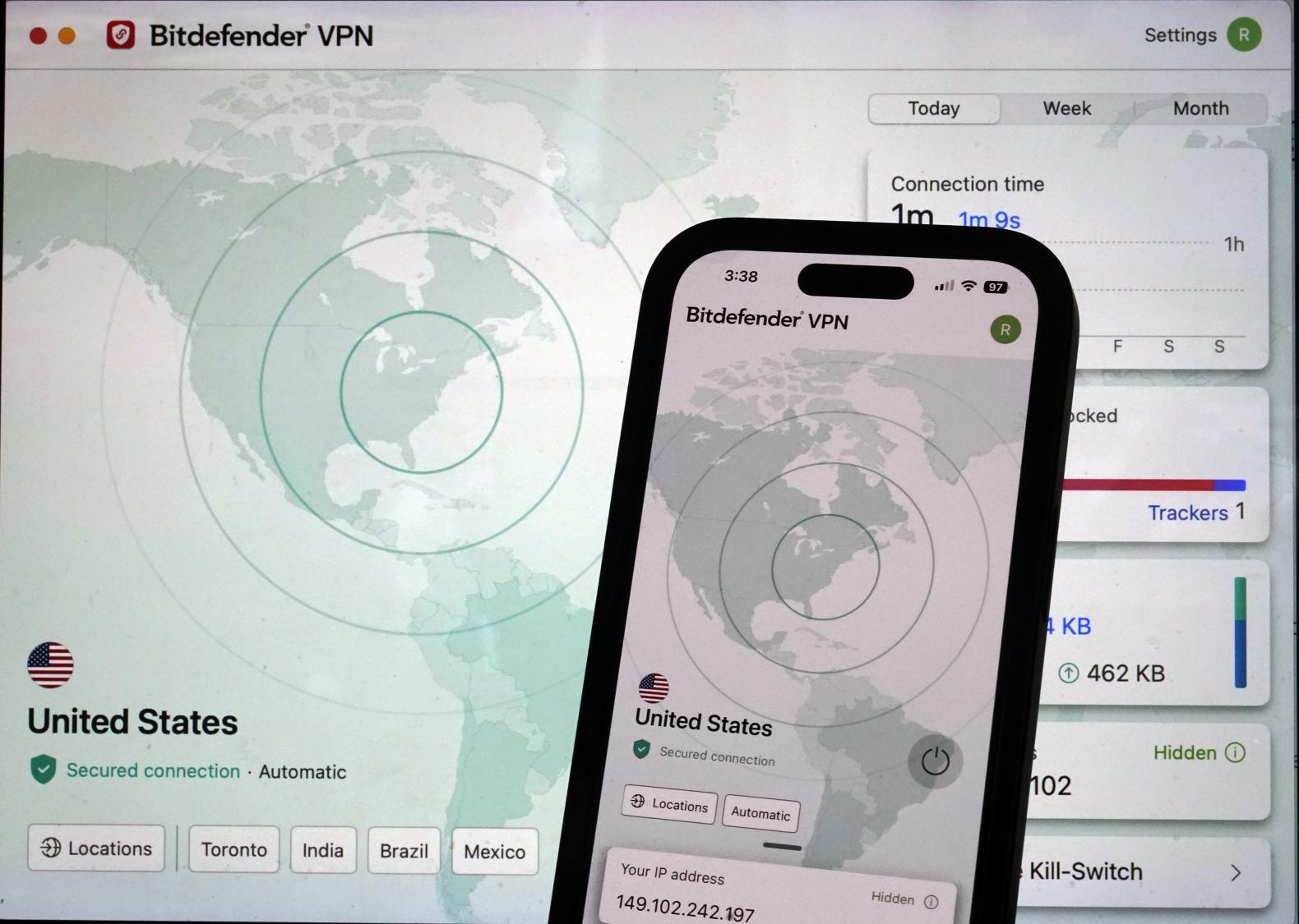 One Tech Tip: To hide your internet activity or your IP address, use a virtual private network