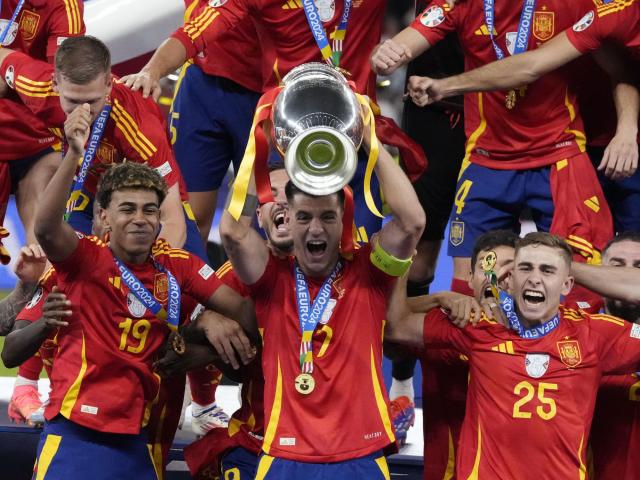 Spain wins record fourth European Championship title by inflicting another painful loss on England :: WRALSportsFan.com