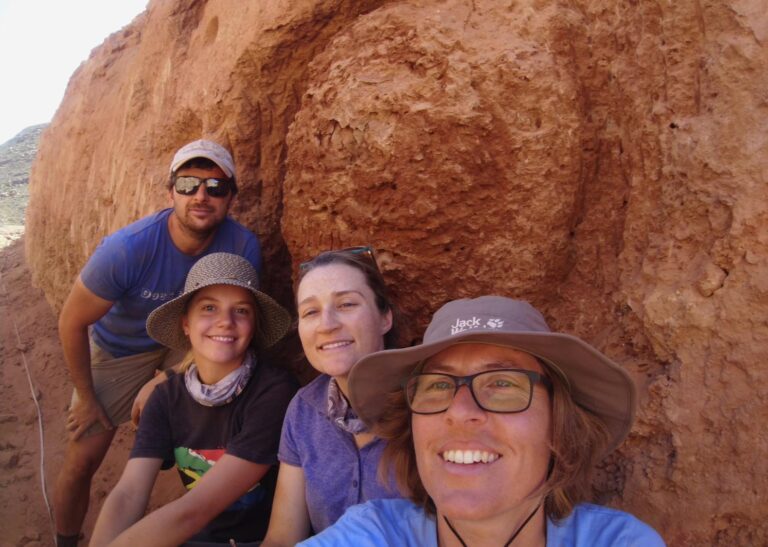 These oldest inhabited termite mounds have been active for 34,000 years