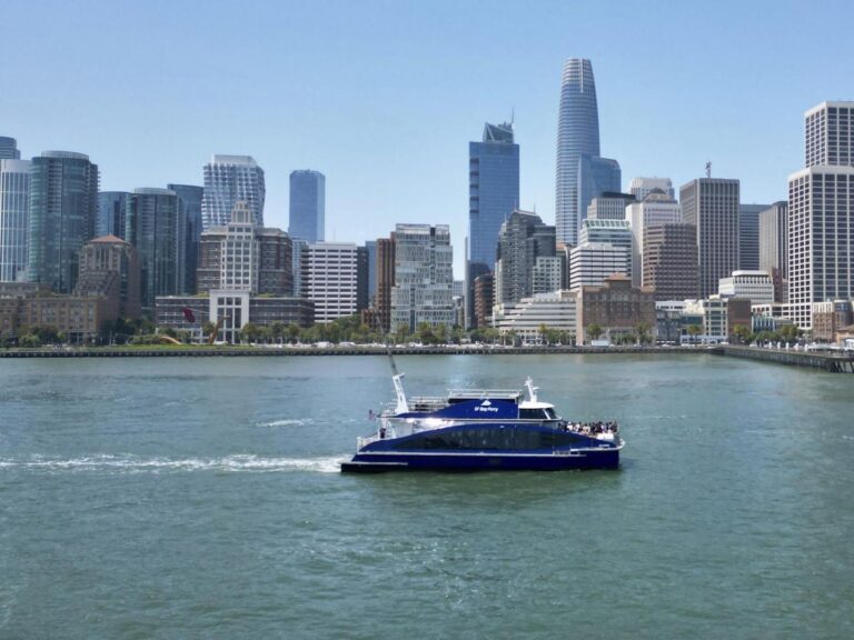 World's first hydrogen-powered commercial ferry to run on San Francisco Bay, and it's free to ride