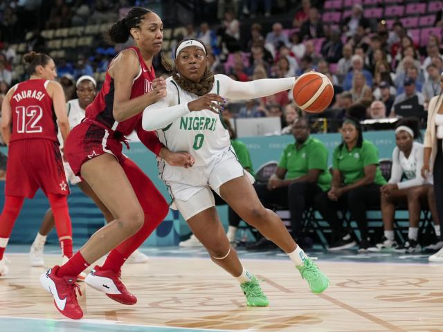 A'ja Wilson and Jackie Young help US rout Nigeria 88-74 to reach Olympic women's hoops semifinals :: WRALSportsFan.com