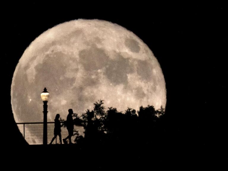 August's supermoon is the first of four lunar spectacles