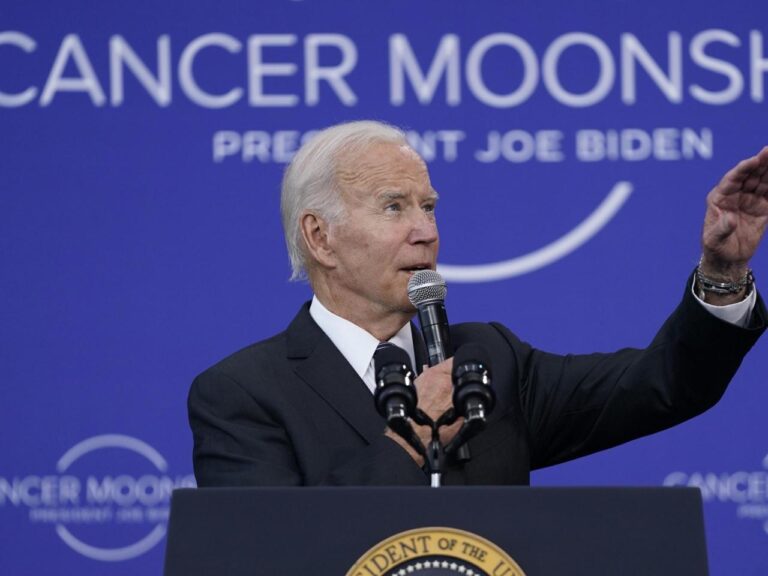 Biden announces $150 million in research grants as part of his 'moonshot' push to fight cancer