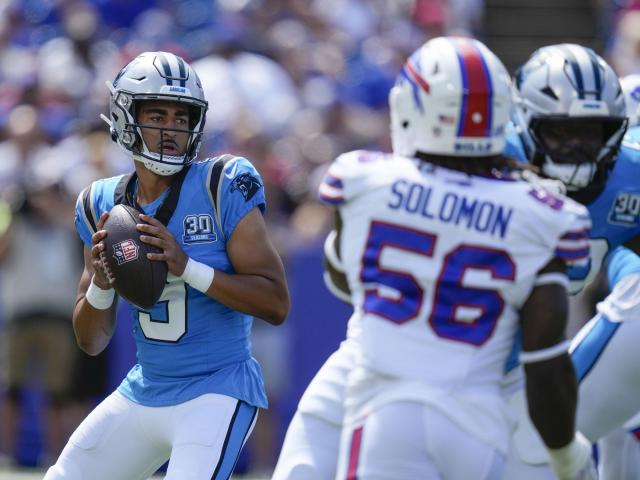 Bryce Young oversees opening-drive TD in brief preseason debut, and Panthers beat Bills 31-26 :: WRALSportsFan.com