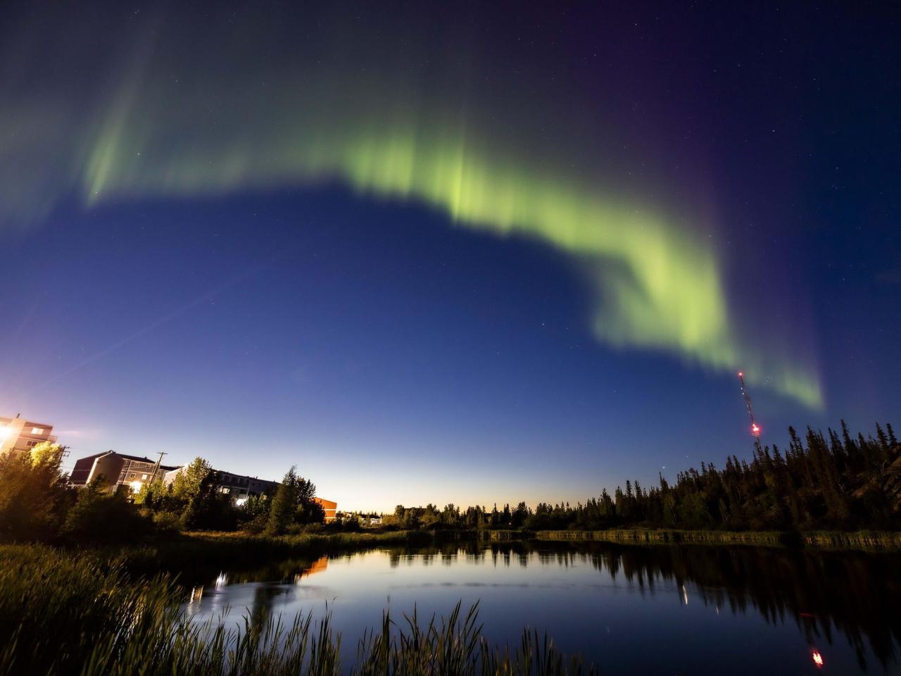 Faint auroras may be visible in Northern Hemisphere skies after weekend solar storms