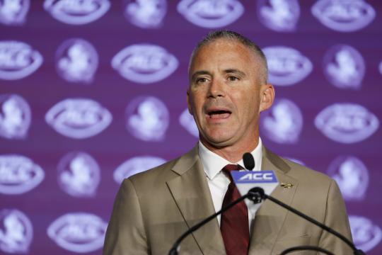  Florida State's Mike Norvell