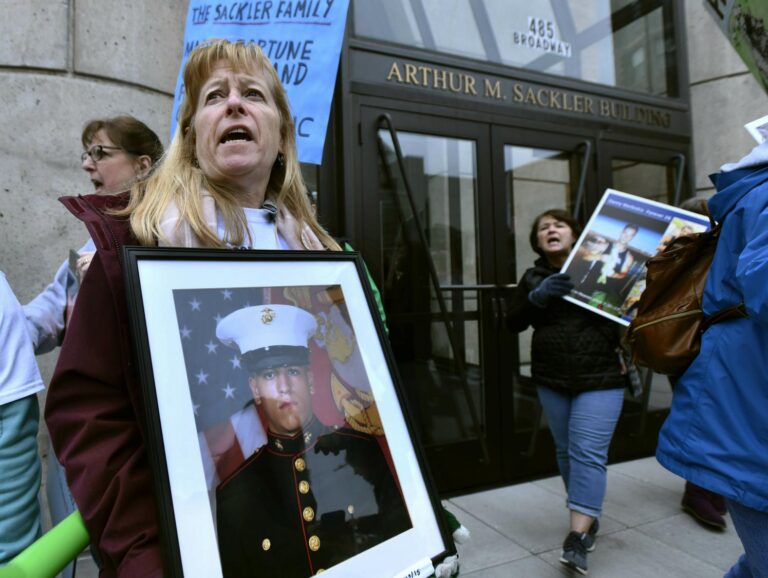 Harvard rebuffs protests and won't remove Sackler name from two buildings