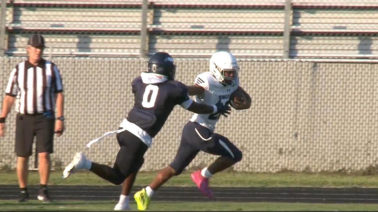 Highlights: No. 10 Grimsley, No. 7 East Forsyth face off in a scrimmage