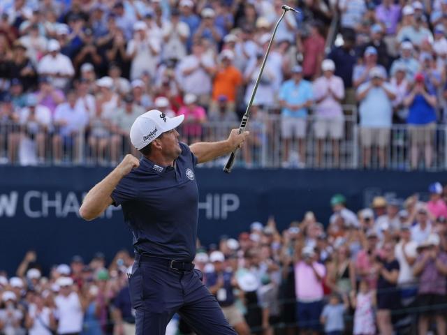 Keegan Bradley goes from last man in to BMW Championship winner and on to East Lake :: WRALSportsFan.com