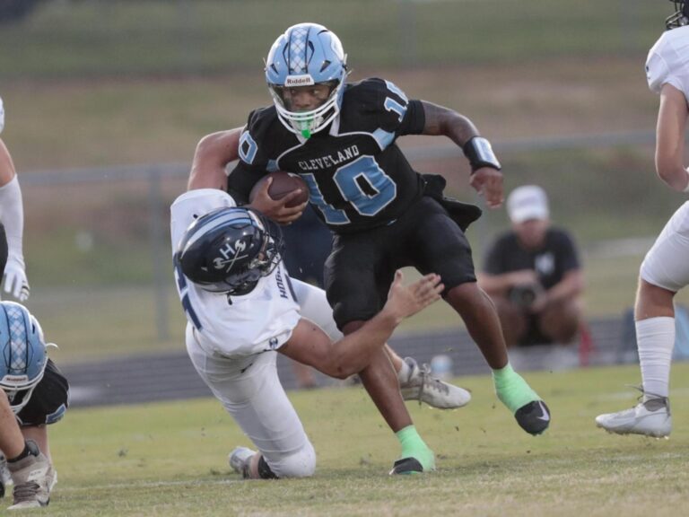 No. 19 Cleveland avenges playoff loss to Hoggard, opens season with win over reigning state runner-up