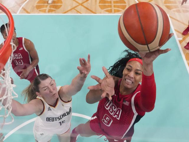 US extends Olympic win streak to 58 games with 87-68 victory over Germany; quarterfinals next :: WRALSportsFan.com