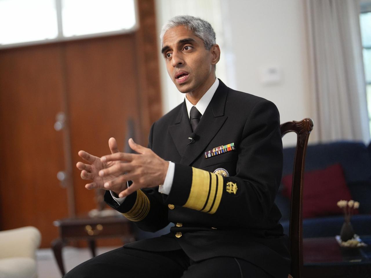 US surgeon general was warned by his mom to avoid politics, but he jumped into the fray anyway