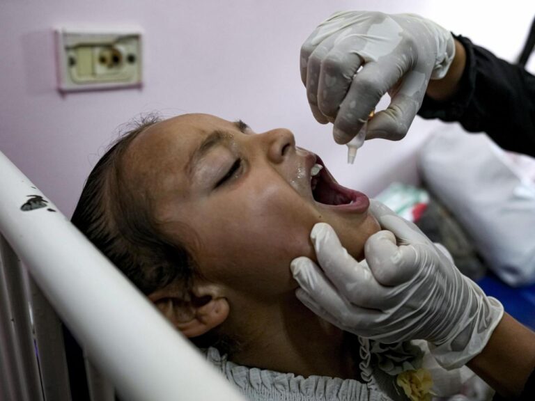 9 days, 640,000 children, 1.3M doses. The plan to vaccinate Gaza's young against polio