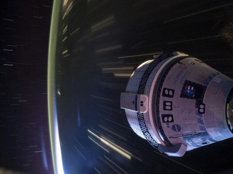 Boeing will fly its empty capsule back to Earth soon. Two NASA astronauts will stay behind