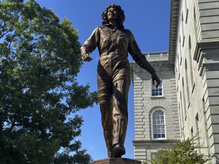 Christa McAuliffe, still pioneering, is first woman with a statue on New Hampshire capitol grounds