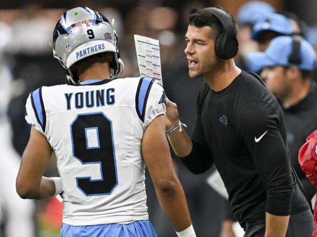 Coach Dave Canales says Panthers aren't considering trading QB Young after benching 2023 No. 1 pick :: WRALSportsFan.com