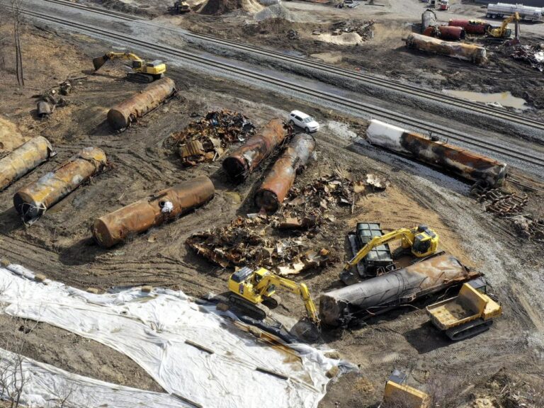 EPA data make it hard to know the extent of the contamination from last year's Ohio derailment