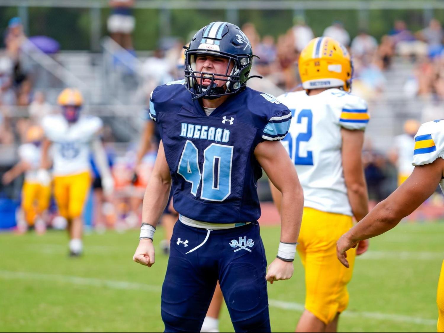 Hoggard's big first half carries it past Laney