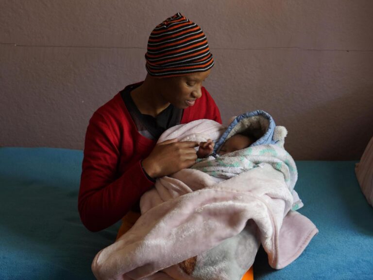 In South Africa's richest area, mother-to-baby HIV transmission is a concern despite free prevention