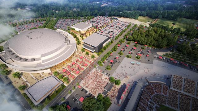 Major changes around PNC Arena: Two parking garages to be built by 2027 :: WRALSportsFan.com