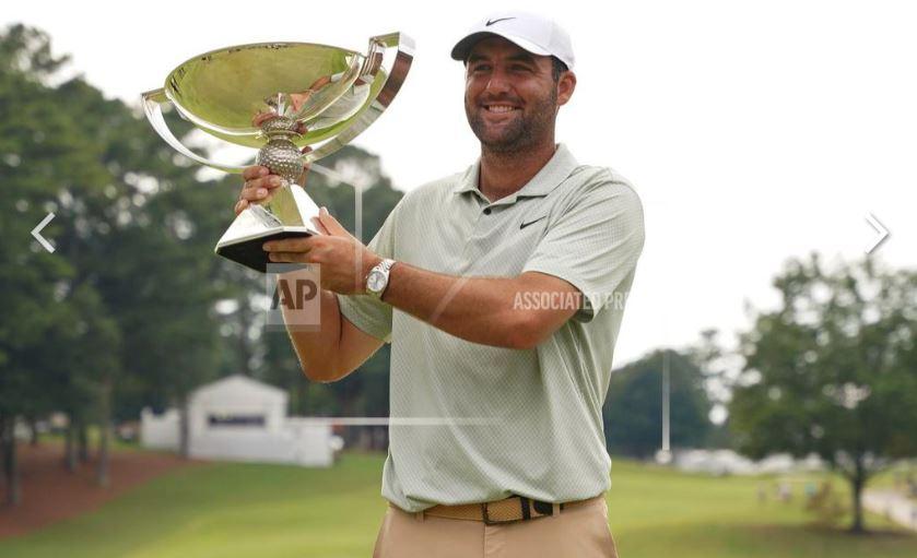 Scottie Scheffler caps off record season with FedEx Cup title and $25 million bonus :: WRALSportsFan.com