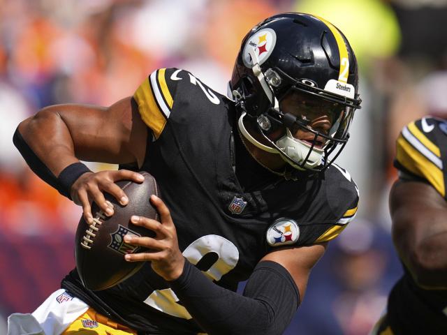 Steelers sticking with Justin Fields at QB while Russell Wilson rehabs calf injury :: WRALSportsFan.com