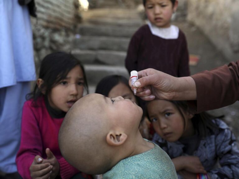 The Taliban have suspended polio vaccination campaigns in Afghanistan, the UN says