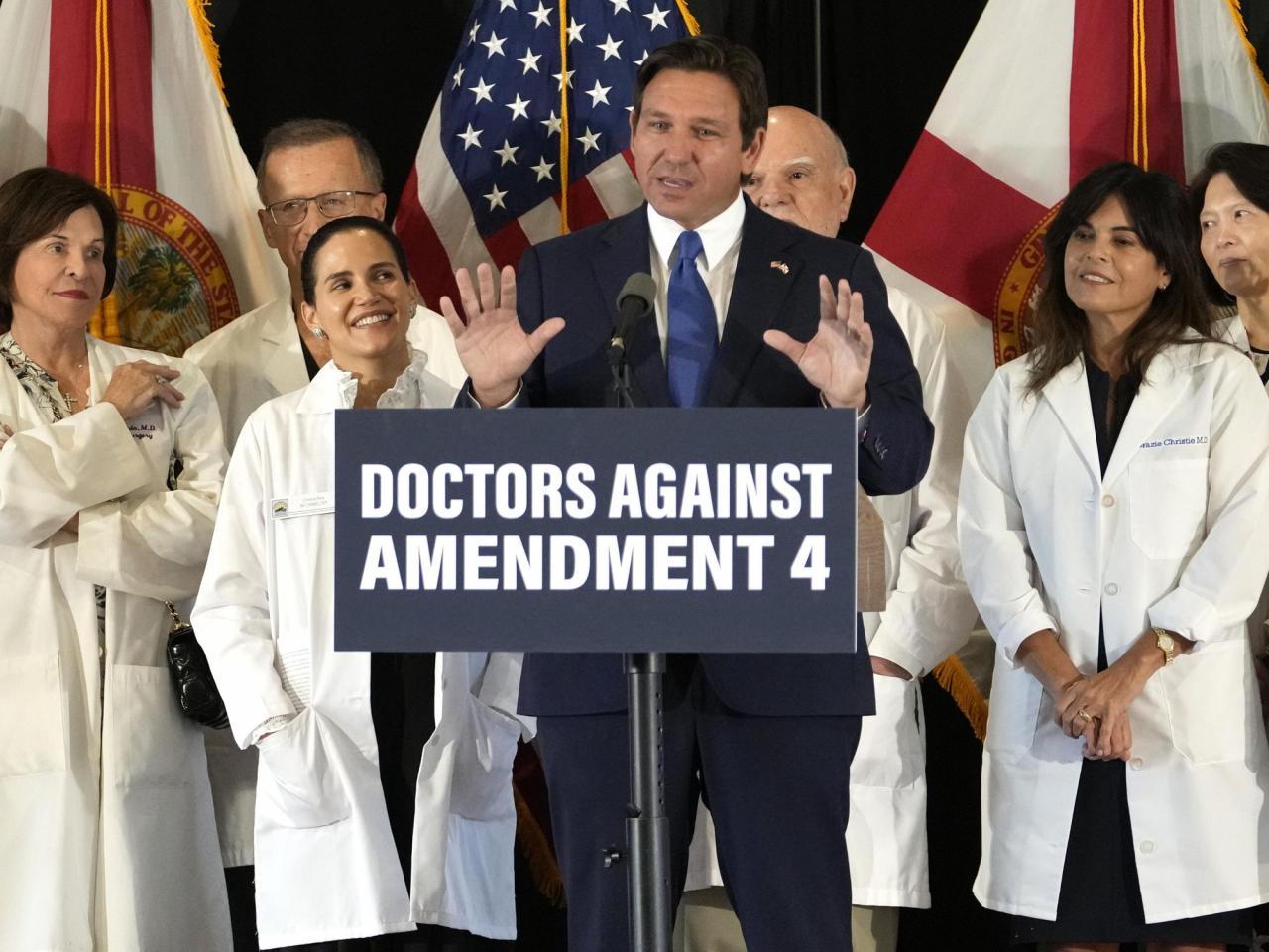 DeSantis using state money, time and his power to fight abortion rights measure