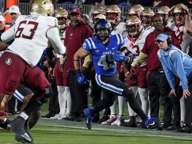 Duke football scores first-ever victory over Florida State :: WRALSportsFan.com