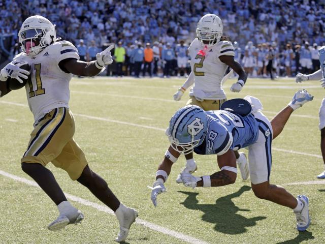 Haynes scampers 68 yards in final minute, lifting Georgia Tech over North Carolina :: WRALSportsFan.com