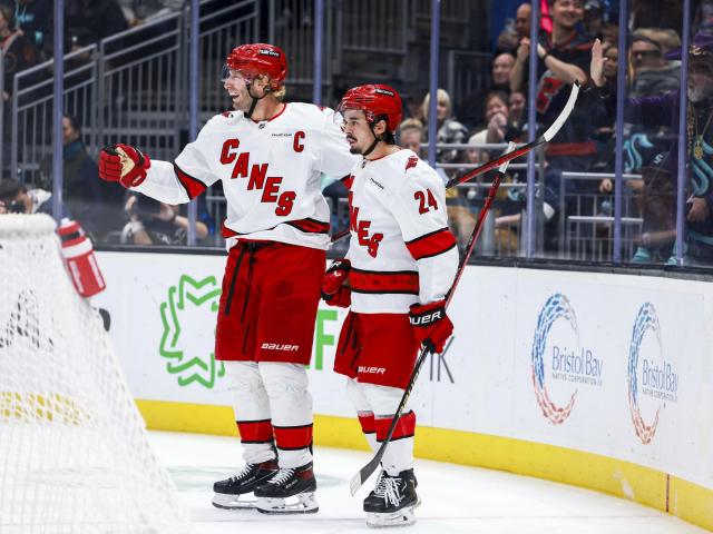 Jarvis stars as the Hurricanes beat the Kraken 4-1 for their 3rd straight win :: WRALSportsFan.com