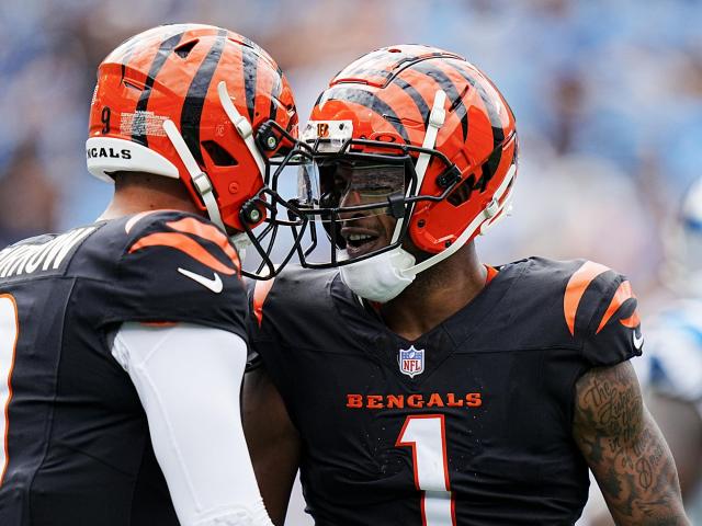 Joe Burrow throws for 2 TDs, Bengals hold on to beat Panthers 34-24 for first victory of the season :: WRALSportsFan.com