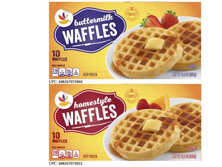 More frozen waffles and pancakes recalled over possible listeria contamination