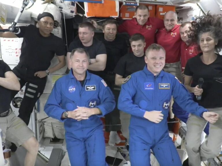 Stuck NASA astronauts welcome SpaceX capsule that'll bring them home next year