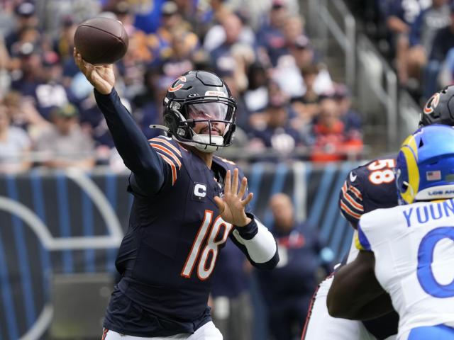 Williams, Bears look to build on progress when they host Panthers :: WRALSportsFan.com